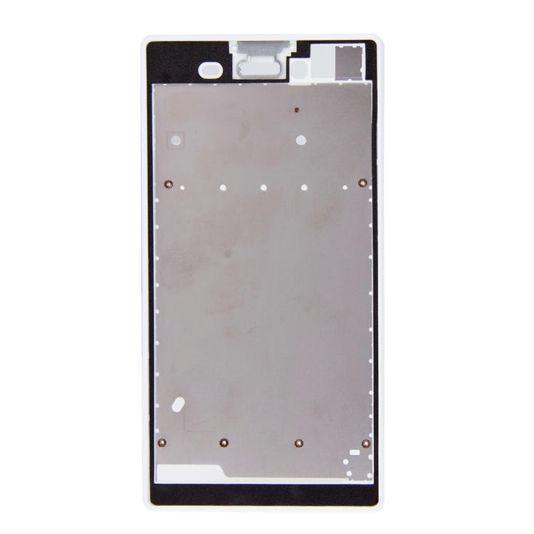 Front Housing  with Adhesive Sticker for Sony Xperia T3, For Xperia T3(White)