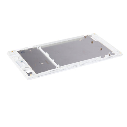 Front Housing  with Adhesive Sticker for Sony Xperia T3, For Xperia T3(White)