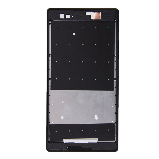 Façade avant avec adhésif pour Sony Xperia T2 Ultra, Pour Xperia T2 Ultra (Noir)