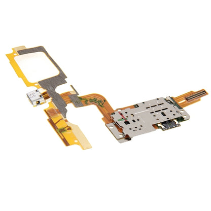 For Vivo X5Max V & X5Max+ Charging Port Flex Cable + SIM Card Reader Contact