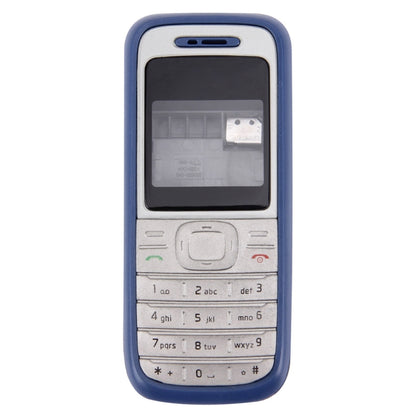 Full Housing Cover (Front Cover + Middle Frame Bezel + Battery Back Cover) for Nokia 1200 / 1208 / 1209, For Nokia 1200 / 1208 / 1209, For Nokia 1200