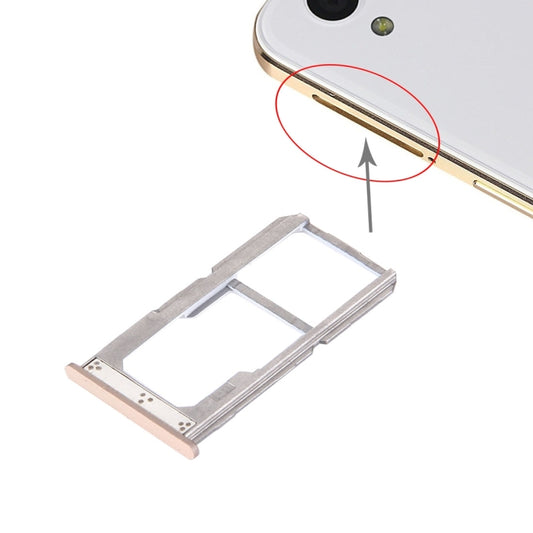 For OnePlus X SIM + SIM / SD Card Tray, Oneplus X (Gold)