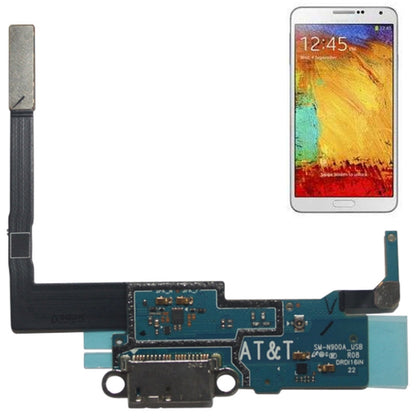For Galaxy Note III / N900A Original Tail Plug Flex Cable, For Samsung Galaxy Note 3 / N900A