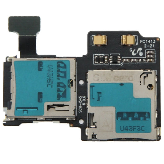 For Galaxy S4 / i545 SIM Card Slot Flex Cable, For Samsung i545
