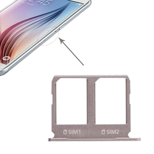 For Galaxy S6 2 SIM Card Tray, For Galaxy S6, For Samsung Galaxy S6