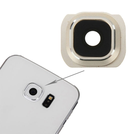 Cache objectif de caméra arrière d'origine pour Galaxy S6, pour Samsung Galaxy S6