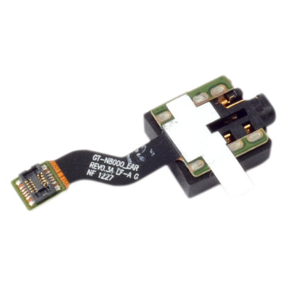 For Galaxy Note 10.1 / N8000 / N8005 / N8010 Earphone Jack Flex Cable, For Galaxy Note 10.1 N8000