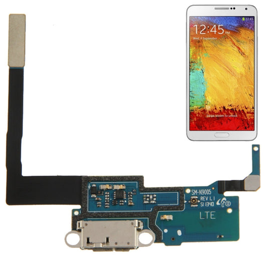 For Galaxy Note III / N9005 Tail Plug Flex Cable, For Samsung Galaxy Note III / N9000