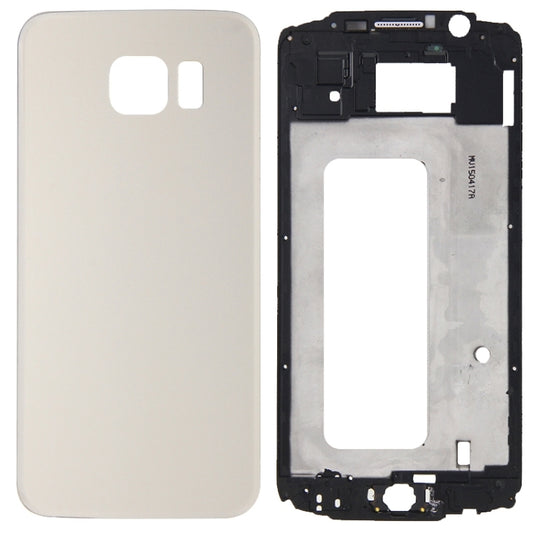 For Galaxy S6 / G920F Full Housing Cover (Front Housing LCD Frame Bezel Plate + Battery Back Cover ) , For Galaxy S6 / G920F