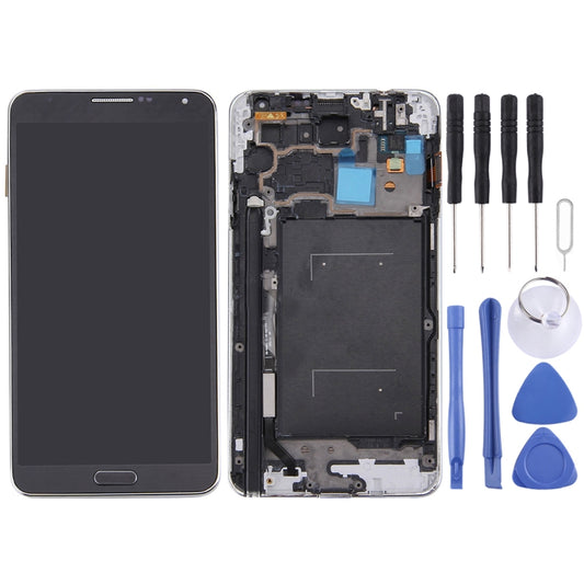 Écran LCD d'origine + écran tactile avec cadre pour Galaxy Note III / N900A / N900T, Pour Galaxy Note III / N900A / N900T Noir