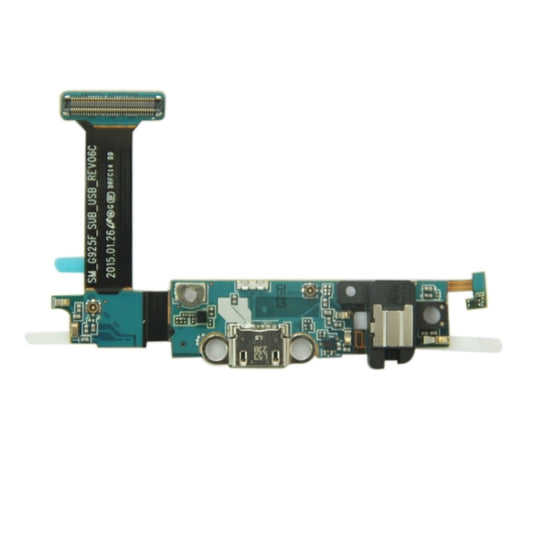 For Galaxy S6 Edge / G925F Charging Port Flex Cable, For Samsung Galaxy S6 edge