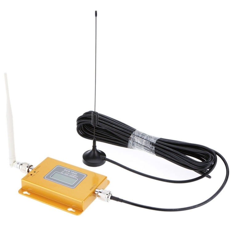 Répéteur de signal de téléphone portable DCS 1800MHz / Répéteur de signal LCD avec antenne ventouse, DCS 1800MHz