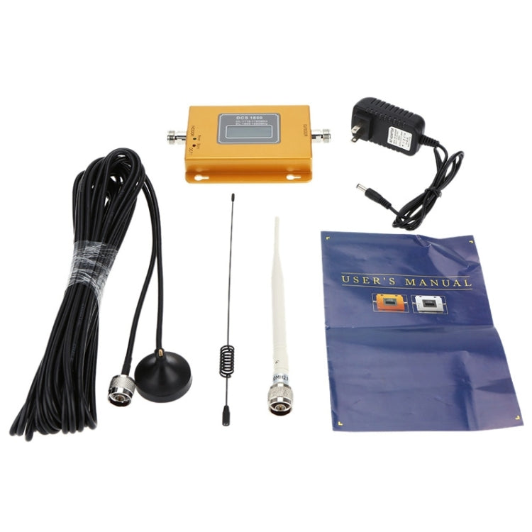 Répéteur de signal de téléphone portable DCS 1800MHz / Répéteur de signal LCD avec antenne ventouse, DCS 1800MHz