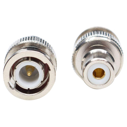 BNC Male to RCA Female Connector Coaxial Cable Adapter, Male to RCA