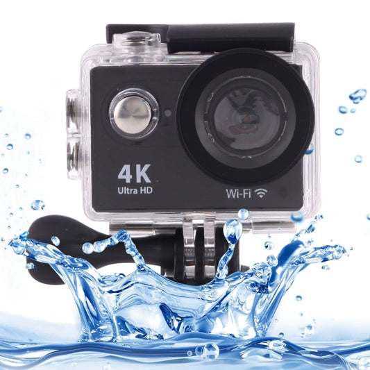 Caméra Sport WiFi H9 4K Ultra HD1080P 12MP avec Écran LCD 2 Pouces, Objectif Grand Angle 170 Degrés, Étanche 30m, H9 4K (Jaune), H9 4K (Blanc), H9 4K (Argent), H9 4K (Bleu), H9 4K (Doré), H9 4K (Rose), H9 4K (Noir)
