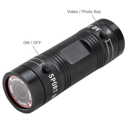 F9 Full HD 1080P Action Helmet Camera / Sports Camera / Bicycle Camera, Support TF Card, 120 Degree Wide Angle Lens, F9