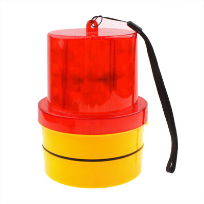 Flash Strobe Warning Light with Strong Magnetic Base , Yellow + Red