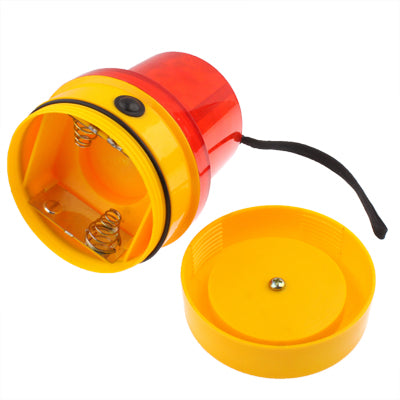 Flash Strobe Warning Light with Strong Magnetic Base , Yellow + Red