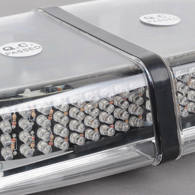 25W 240 LED Vehicle Roof Top Emergency Hazard Warning Strobe Light, Blue Light, YL-112A Blue Light