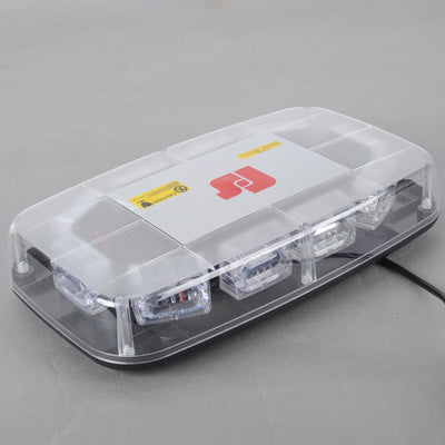 30W Warning Mini Light Bar Strobe Light with 10pcs 3-LED Bars, Yellow Light, YL-153C Yellow Light