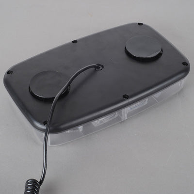 30W Warning Mini Light Bar Strobe Light with 10pcs 3-LED Bars, Yellow Light, YL-153C Yellow Light