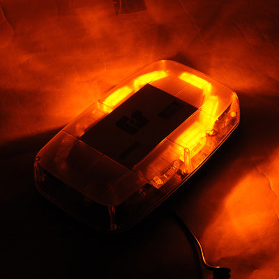 30W Warning Mini Light Bar Strobe Light with 10pcs 3-LED Bars, Yellow Light, YL-153C Yellow Light