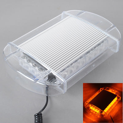 24W Warning Mini Light Bar Strobe Light with 6pcs 4-LED Bars, Yellow Light, YL-161B Yellow Light