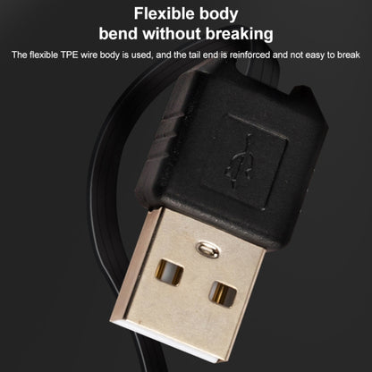 USB Retractable Data & Charger Cable for Motorola V3 / Mobile Phone / MP3 / MP4 / Digital Camera / GPS, Length: 10cm (Can be Extended to 80cm),  Black, USB 2.0 to Mini 5 Pin, USB 1.1 to Mini 5 Pin