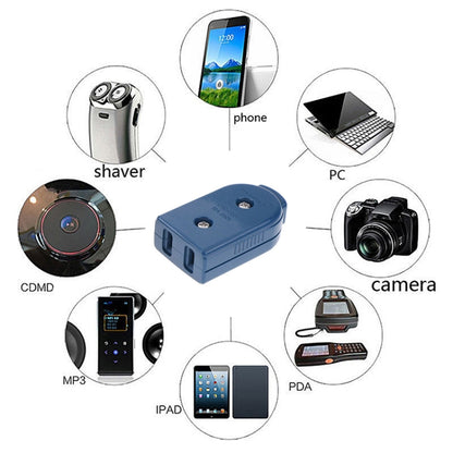 US Plug Female AC Wall Universal Travel Power Socket Plug Adaptor, US Plug Female