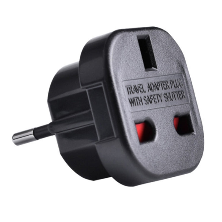 High Quality UK Plug to EU Plug AC Wall Universal Travel Power Socket Plug Adaptor
