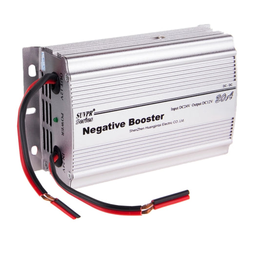 Adaptador inversor de corriente SUVPR RF-20A de CC de 24 V a 12 V para coche, potenciador negativo, 20 A de CC de 24 V a 12 V