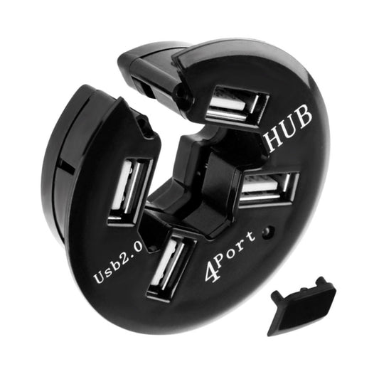 4 Ports USB HUB 2.0 USB Splitter Adapter with Anti Dust Cup, with Anti Dust Cup