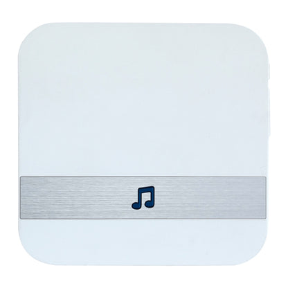 B10 52 Chimes 110dB Doorbell Receiver Low Power Consumption Home Door Tools, US Plug, AC 90-260V, B10 Black US Plug, B10 White US Plug