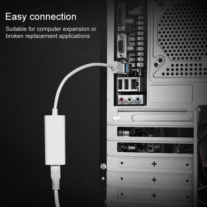 USB 2.0 Ethernet Adapter for Tablet PC / Android TV, Length: 20cm