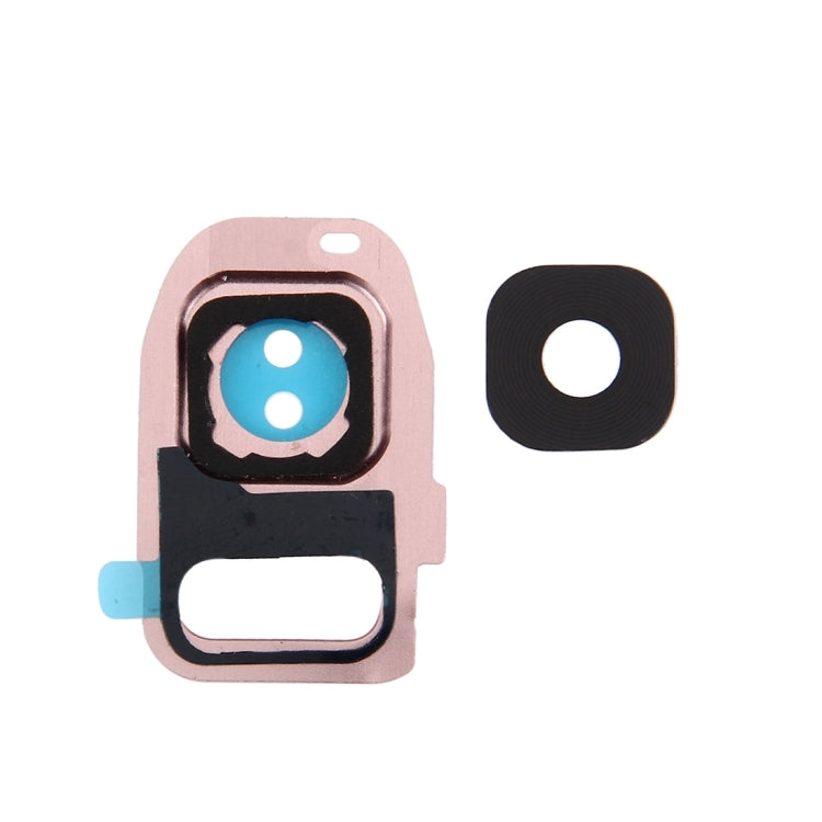 For Galaxy S7 / G930 10pcs Rear Camera Lens Cover + Flashlight Bracker, For Samsung Galaxy S7 / G930