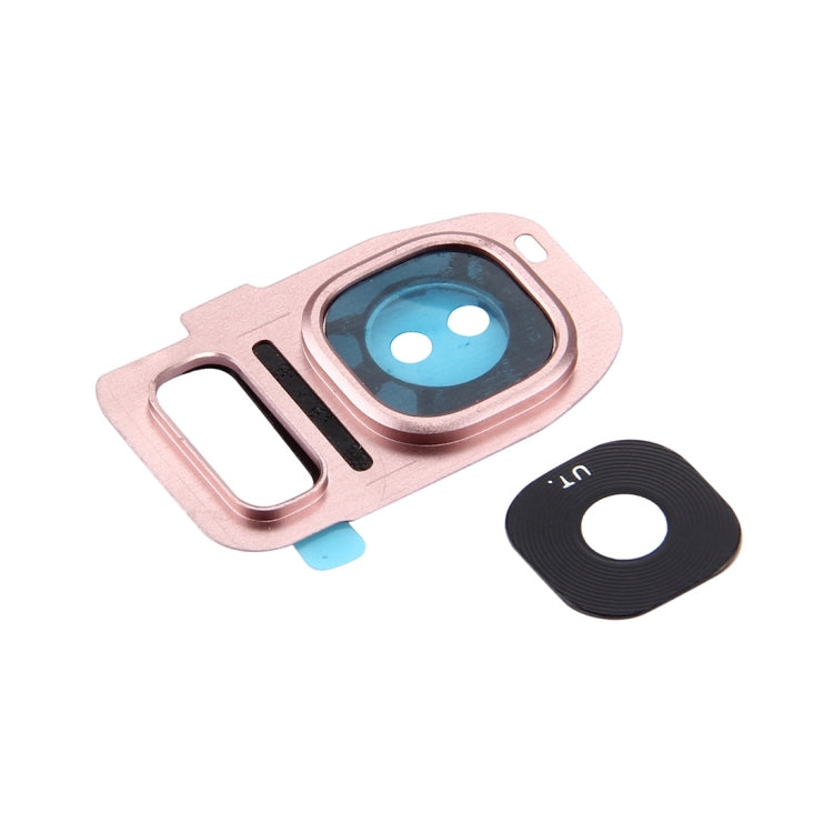 For Galaxy S7 / G930 10pcs Rear Camera Lens Cover + Flashlight Bracker, For Samsung Galaxy S7 / G930