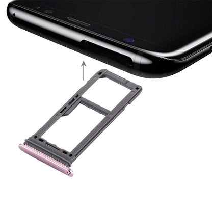 For Galaxy S8 SIM Card Tray + Micro SD Tray, For Galaxy S8, For Samsung Galaxy S8, For Galaxy S8 Pink, For Galaxy S8 Grey