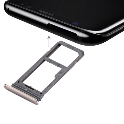 For Galaxy S8 SIM Card Tray + Micro SD Tray, For Galaxy S8, For Samsung Galaxy S8, For Galaxy S8 Pink, For Galaxy S8 Grey