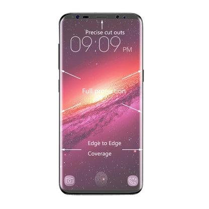 Film de protection d'écran ENKAY Hat-Prince pour Galaxy S9 en PET, plein écran, incurvé, cintré à chaud, HD, pour Galaxy S9