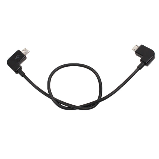 Cable de datos conversor Micro USB a Micro USB de 30 cm para control remoto DJI MAVIC PRO y SPARK, teléfonos inteligentes, tabletas, Micro USB a Micro USB