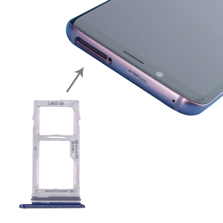 For Galaxy S9+ / S9 SIM & SIM / Micro SD Card Tray, For Samsung Galaxy S9+ / S9 (Double), For Galaxy S9+ / S9(Double  SIM), For S9+ / S9 (Double), For Galaxy S9+ / S9