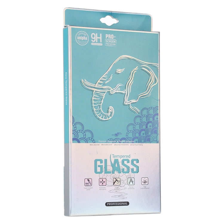 50 PCS Elephant Pattern Paper Outer + Plastic Inner Packaging Box for Tempered Glass Screen Protector