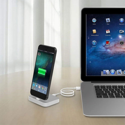 USB-C / Type-C Aluminum Alloy Desktop Station Dock Charger, 1