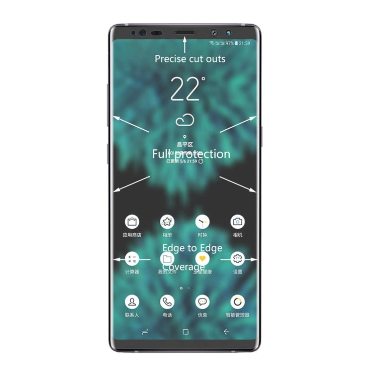 ENKAY Hat-Prince PET Full Screen 3D Curved Heat Bending HD Screen Protector for Galaxy Note 9, For Galaxy Note 9