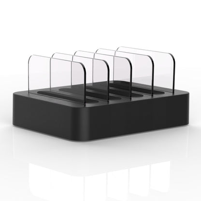 45W PD USB-C / Type-C + 18W PD USB-C / Type-C + 18W QC 3.0 USB + USB Ports Smart Charger with Detachable Bezel, EU Plug, 016PD EU Plug