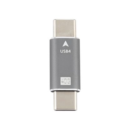 USB-C / Type-C 4.0 Male to Male Plug Converter 40Gbps Data Sync Adapter, Type-C Male to Type-C Male