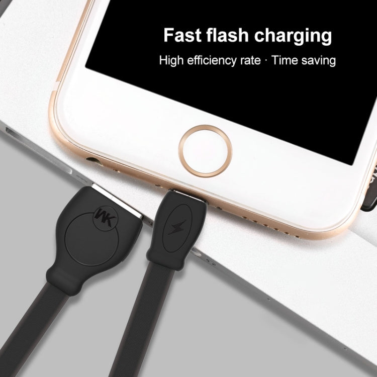 WK WDC-023m 2.4A Micro USB Fast Charging Data Cable, Length: 3m, Micro