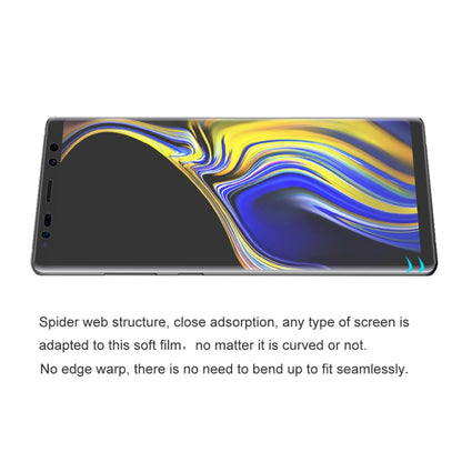 ENKAY Hat-Prince 0.1mm 3D Full Screen Protector Explosion-proof Hydrogel Film for Galaxy Note 9, TPU+TPE+PET Material, Galaxy Note 9