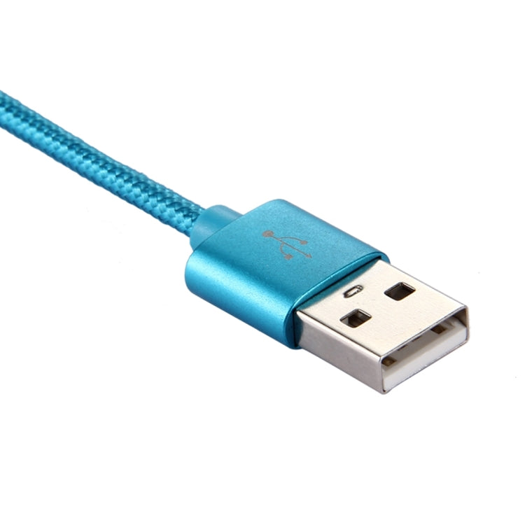 Knit Texture USB to USB-C / Type-C Data Sync Charging Cable, Cable Length: 2m, 3A Output