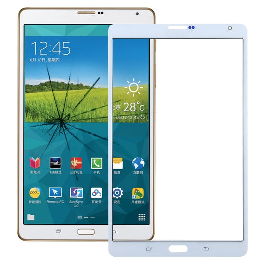 For Galaxy Tab S 8.4 LTE / T705 Front Screen Outer Glass Lens , For Galaxy Tab S 8.4 LTE, For Samsung Galaxy Tab S 8.4 LTE / T705